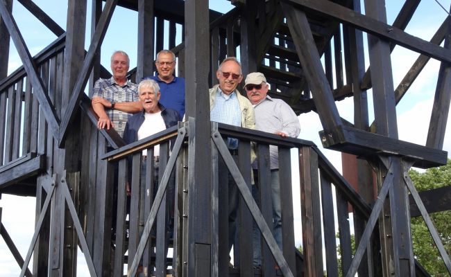 Weitsicht wieder zu genießen<br>LSV-Aussichtsturm repariert Weitsicht wieder zu genießen<br>LSV-Aussichtsturm repariert