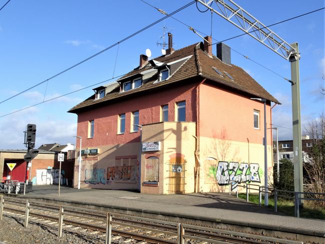 Historisches Bahnhofsgebäude in Hersel